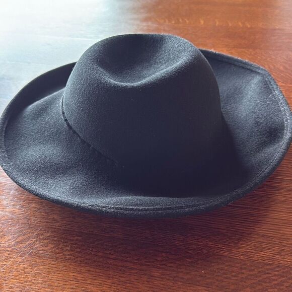 Vintage 1960’s Frank Olive designed for Saks Fifth Avenue Black Wool Hat Women’s - Picture 5 of 11